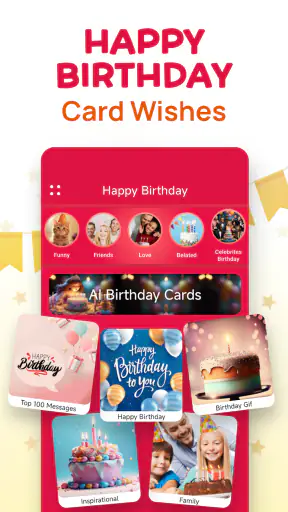 Happy Birthday Card Wishes screenshot