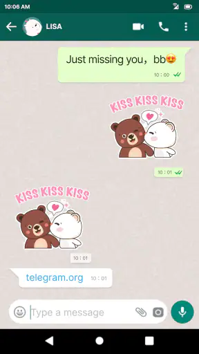 高画質スタンプ —— HD Sticker&Pack screenshot