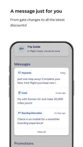 Korean Air My screenshot