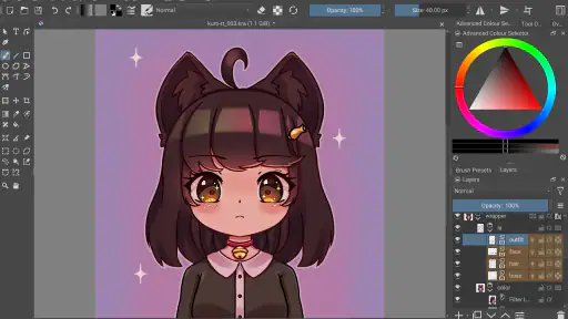 Krita screenshot