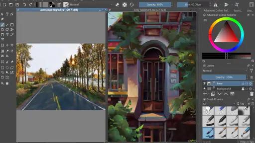 Krita screenshot