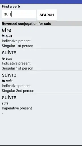 Le Conjugueur Premium screenshot