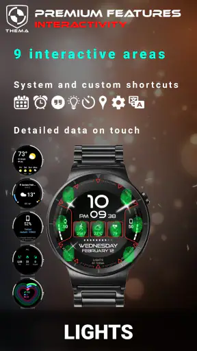 Lights Watch Face screenshot