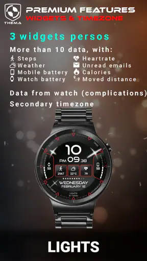 Lights Watch Face screenshot