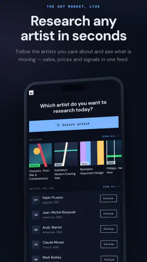 LiveArt: The Art Market App screenshot