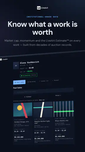 LiveArt: The Art Market App screenshot