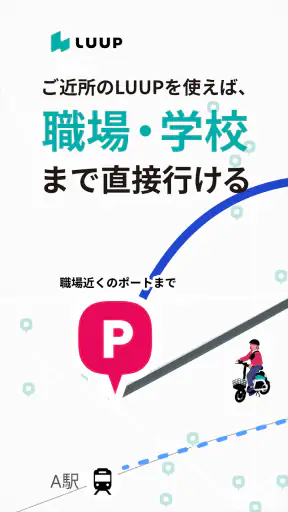 LUUP／ループ：シェアサイクル ＆電動キックボードシェア screenshot