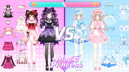 Magic Princess: 女の子向け着せ替えゲーム screenshot