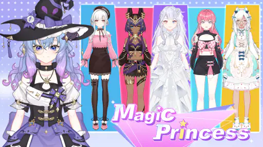Magic Princess: 女の子向け着せ替えゲーム screenshot