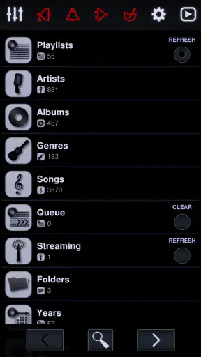 Neutron Music Player screenshot