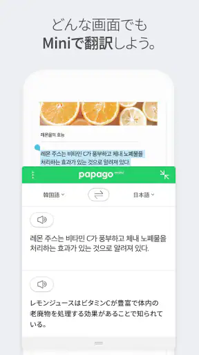 Papago - AI通訳・翻訳 screenshot