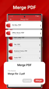 PDF コンバーター: PDF リーダー screenshot
