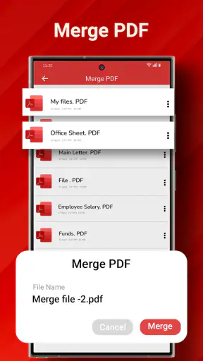 PDF コンバーター: PDF リーダー screenshot