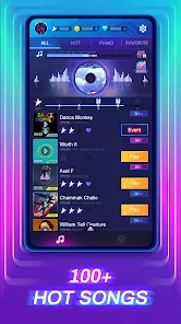 Piano Fire 2: スライドチャレンジ screenshot