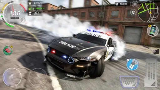 Police Car Chase Drift Games screenshot