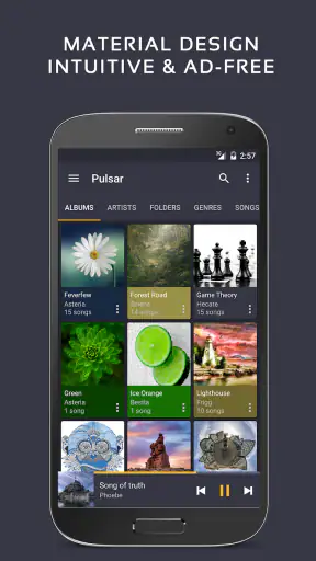 Pulsar 音楽プレーヤー screenshot