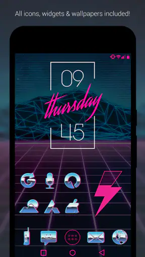 Rad Pack Pro - 80s Icon Pack screenshot