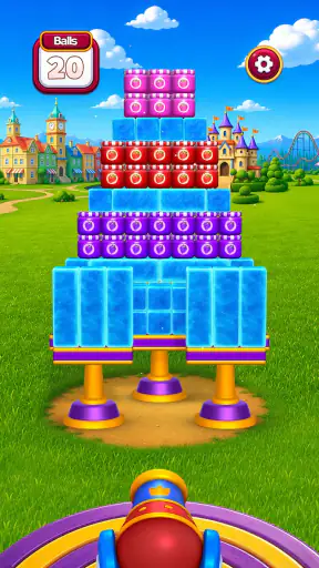 Royal Smash! - Physics Puzzle screenshot