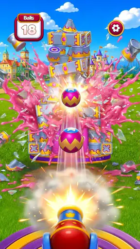 Royal Smash! - Physics Puzzle screenshot