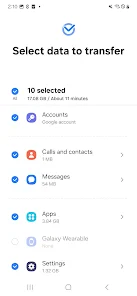 Samsung Smart Switch Mobile screenshot