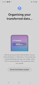 Samsung Smart Switch Mobile screenshot