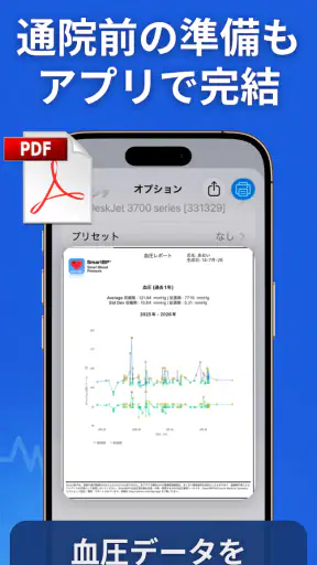 SmartBP - 血圧測定値を記録｜シンプルな高血圧管理 screenshot