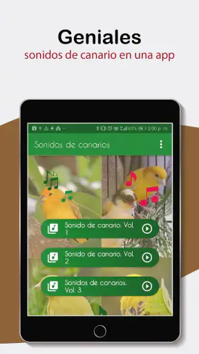 Sonidos de Canarios. Cantos. screenshot