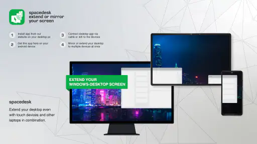 spacedesk - USB Display for PC screenshot
