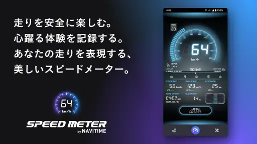 SPEED METER by NAVITIME - 速度計 screenshot