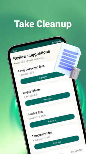 Take Cleanup screenshot