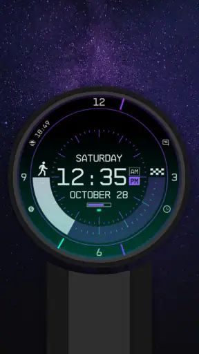 To the stars Watch Face screenshot