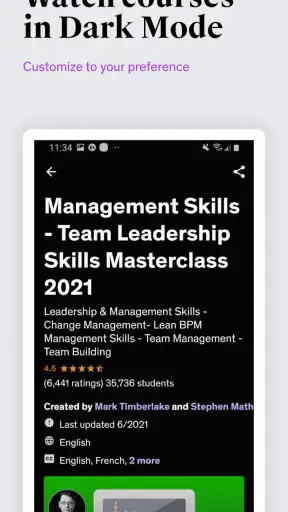 Udemy Business screenshot