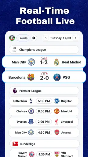 UpFooty - Live Football Match screenshot