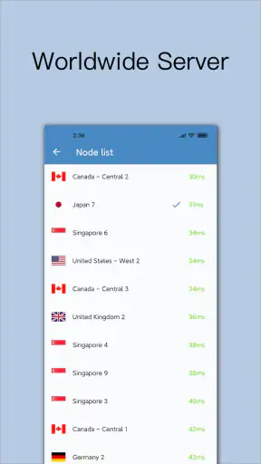 V2VPN - A Fast VPN Proxy screenshot