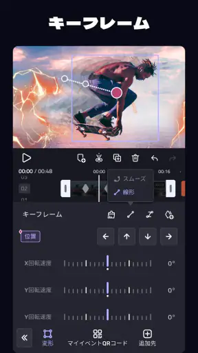 VivaCut - 専門動画編集加工アプリ screenshot
