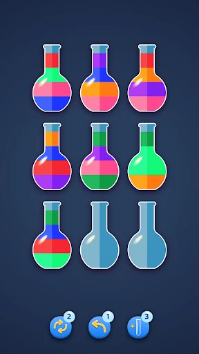 Water Sort 色合わせパズルゲーム - 楽しい脳トレ screenshot