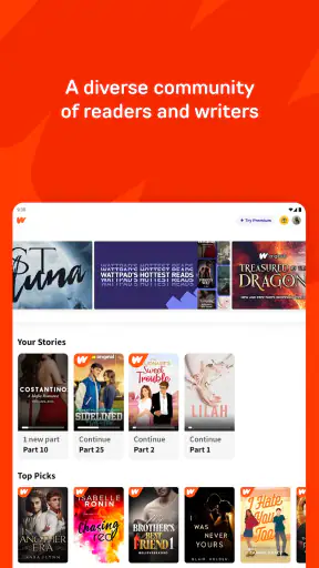 Wattpad - Read & Write Stories screenshot