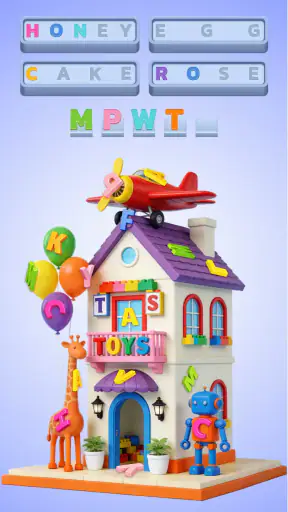 Word Screw: 3D Word Puzzle screenshot