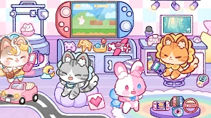 かわいい猫の世界：アバターライフ screenshot