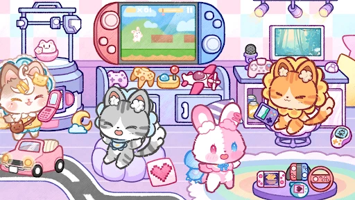 かわいい猫の世界:アバターライフ screenshot