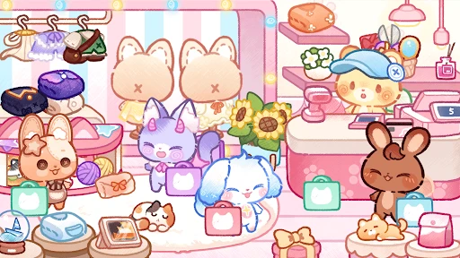 かわいい猫の世界:アバターライフ screenshot