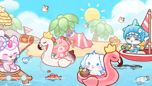 かわいい猫の世界:アバターライフ screenshot