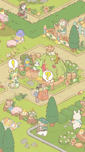 ねこマージガーデン：猫のゲーム・放置ゲーム screenshot