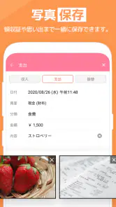 らくな家計簿 screenshot