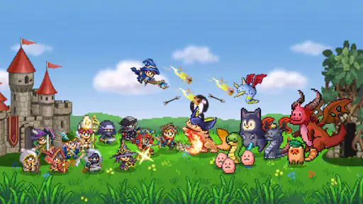 わらわら兵団: 戦略ピクセルラインディフェンス screenshot