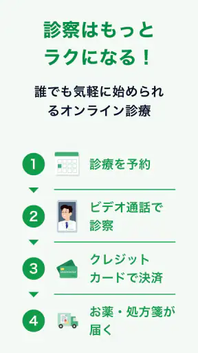 オンライン診療＆処方箋送信　-curon ( クロン ) - screenshot