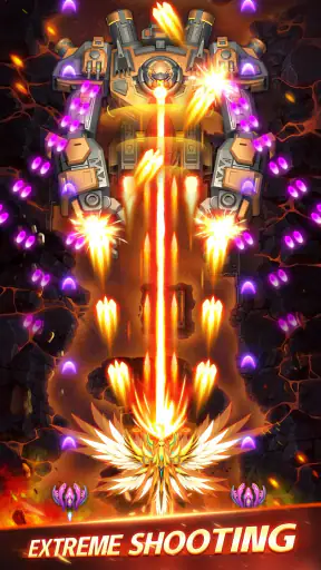 ギャラクシー戦闘機:宇宙船インベーダー・シューティングゲーム screenshot