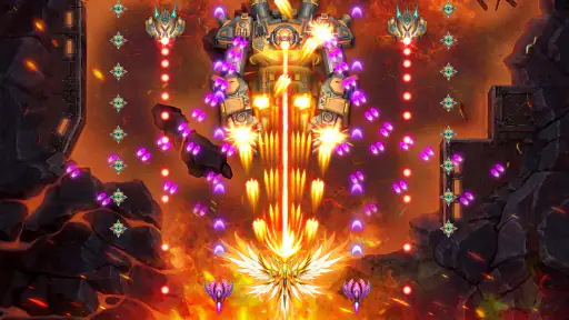 ギャラクシー戦闘機:宇宙船インベーダー・シューティングゲーム screenshot