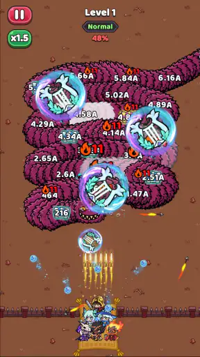 クレイジーワーム討伐隊 screenshot