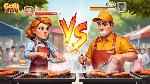 グリルソート - Food、焼き肉、マッチ screenshot